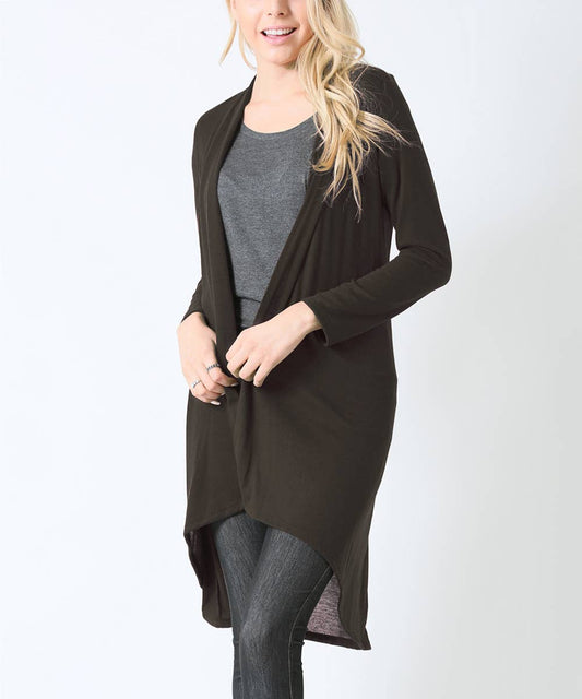 Lightweight Open Front Cardigan Sweater