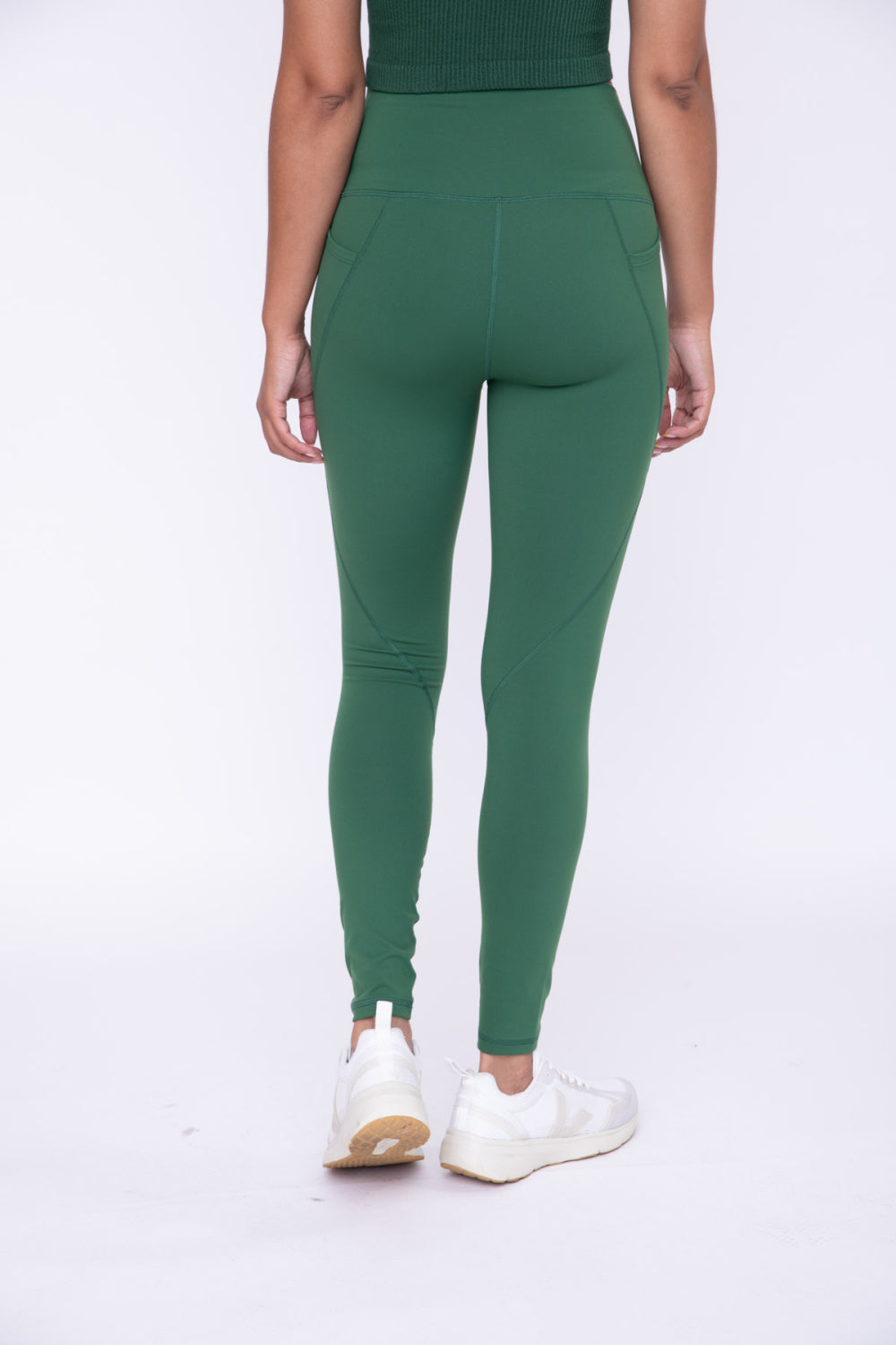 Mono B Tapered Band Essential Solid Highwaist Leggings (3 Colors)