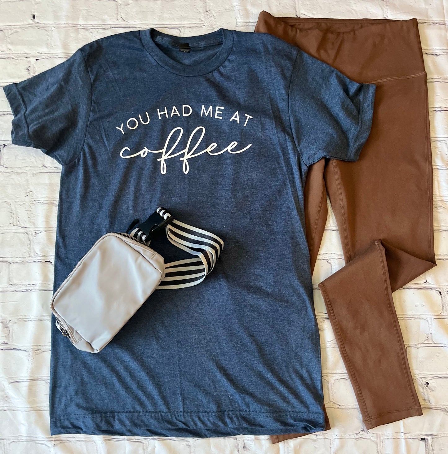 You Had Me At Coffee Short and Long Sleeve Tee