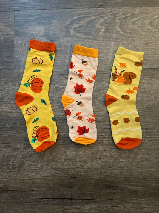 Fall and Thanksgiving Socks