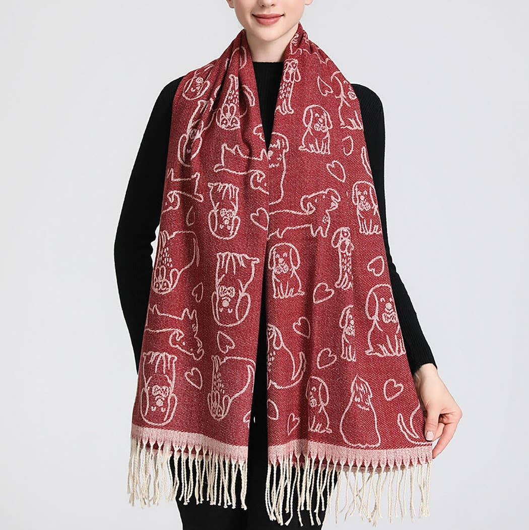 Cashmere Feel Shawl Scarf (2 Styles)