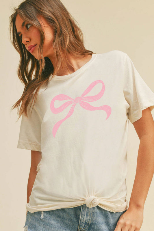 Bow Graphic Tee